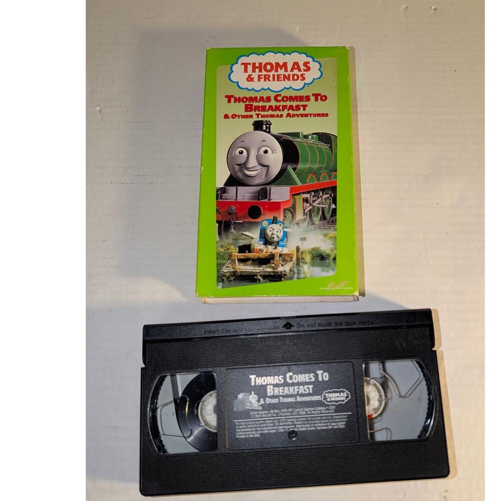 Thomas & Friends: Thomas Comes To Breakfast & Other Thomas Adventures VHS, 2000